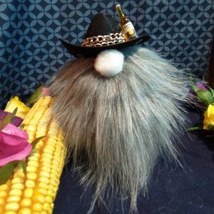 Gnome Cowboy with Corona Beer